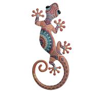 BY SIGRIS Origen Home Decor Lagarto Jardin Figura de Lagarto Gris 22x46x1cm