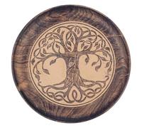 BY SIGRIS Plato Árbol De La Vida 22Cm Decoración Bandejas Colección Étnico Signes Grimalt Decor And Go
