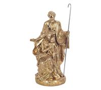 BY SIGRIS Signes Grimalt Figura Nacimiento Jesús Dorado de Resina | Nacimiento Figuras De Resina para Jardin Figura Resina Decoración 37x17x21cm