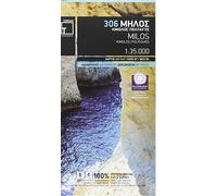 By Terrain Editions Milos / Kimolos / Polyeghos terrain maps Map - June 2010