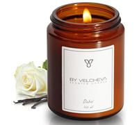 BY VELCHEVA ı Vela perfumada DUBAI ı Cera de Coco y Soja ı 30+ horas ı 160ml