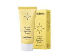 BY WISHTREND Crema equilibrante energética de propóleo, 1,69 onzas líquidas, 50 ml, 10% de propóleo, crema facial para pieles grasas, mejora la barrera cutánea, rica en antioxidantes