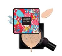 Byandbyair Makeup, Indicativet Makeup, 2024 New CC Cream Face Make Up, Waterproof Oil Control Long-Lasting Moisturizing Face Concealer Cream Foundation (Natural)