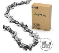 Byane Cadena de motosierra de carburo de 18 pulgadas, paso de 0.325 pulgadas, calibre de 0.50 pulgadas, 72 eslabones de transmisión para Husqvarna 440, 445, 450, 455 Rancher y Echo CS-400, CS-590