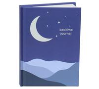 BYANIKA Diario A6 para la hora de dormir con mensaje de reflexión por la noche diario de gratitud diario para el sueño regalo de relajación para las mujeres relájate tu mente y ansiedad diario (azul)
