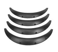 BYARSS 4pcs 90 mm / 3,5 Pulgadas Pasos DE Rueda Flexibles Rueda Ancha Brow los Arcos de la Salpicadura de la Guardia Universal for Coches SUV Off-Caminos