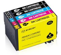 BYBEIBY 405XL Cartucho de Tinta Compatible para Epson 405 XL 405XL para Epson Workforce Pro WF-7840DTWF WF-3820DWF WF-3825DWF WF-4820DWF WF-4825DWF WF-4830DTWF WF-7830DTWF WF-7835DTWF WF-7310DTW