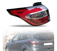 BYBEST Piloto Trasero para Ford Kuga 2017 2018 2019, Izquierdo Derecho Luz Trasera Freno Posterior Lámpara Luces Coche Reemplazo, Outside- Left