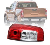 BYBEST Piloto Trasero para Nissan Navara NP300 D23 2015-2019, Izquierdo Derecho Luz Trasera Freno Posterior Lámpara Luces Coche Reemplazo,Red- Right