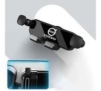 BYBEST Soporte Movil Coche, para Volvo XC40 360° Rotación Soporte Teléfono Coche para Rejilla del Aire Ventilación,A