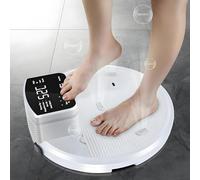 ByBoDi Secador de Cuerpo Completo para baño, 2500 W, para después de la Ducha, con precalentamiento, Almohadilla Antideslizante para pies y Pantalla táctil Inteligente, 4 velocidades de Aire