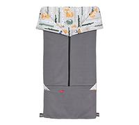 ByBoom Saco 2 en 1 para primavera, verano, otoño, universal para portabebés, asiento de coche, por ejemplo, para Maxi-Cosi, Römer, para cochecito o silla de paseo