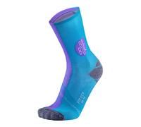 BYC FOR.BICY S100110-P251 HARLEQUIN Socks Mujer Lilac/Turquoise Tamaño 39/42