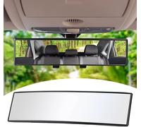 BYCHKA Espejo retrovisor panorámico para Ford Puma I 2019-2024, retrovisor Interior Gran Angular con Alta definición antirreflejos, Montaje rápido