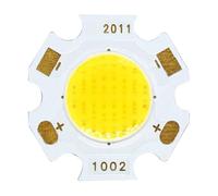 BYCIFRLG 10pcs Full Power Bridgelux Crystal High Brightness Ra80 LED COB Bulb 20MM 10w 7w 5w 3w Use 300mA LED Light Source Bead Light DIY(7W 300mA 20mm,White 6000K)