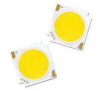 BYCIFRLG 5pcs LED COB 10W 20W 30W 40W 50W DC30-33V Chips 19 * 19MM Light Accessories LED Spotlight Downlight DIY(Cold White 6000K,20W 600mA)