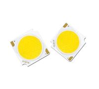 BYCIFRLG 6pcs LED COB Bridgelux Chip 12W 18W 24W 30W 36W 42W 19 * 19mm DC36-39V LED RA97 Track Lamp Downlight Light Source Accessory(Pure White 6000K,36W)
