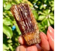 BYCIFRLG Beautiful Amber Calcite Crystal Cluster geode Home Decoration (Size : 190-200g)