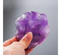BYCIFRLG Crystal Amethyst Stone Irregular Shape Rough Rock Quartz Unpolished Collection Ornaments (Size : 200-250g)
