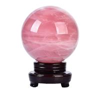 BYCIFRLG Crystal Ball Ornaments Crystal Ball Home Living Room Porch Bedroom Gift Crystal Raw Stone East China Sea Crystal,8CM