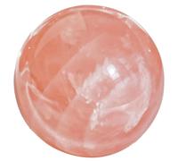 BYCIFRLG Crystal Ball Ornaments Crystal Rough Stone Polished Crystal Ball Home Decoration Crafts, Crystal Ball (with Base),30mm