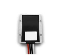 BYCIFRLG DC to DC 12v to 13.8v 21A 25A 30A Aluminum Shell Waterproof Step Up Boost High Power Supply 13.8VDC Voltage Regulator(30A)