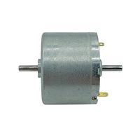 BYCIFRLG Electronic Starter de RF-310 CC de 12V, 18V, 24V, 8500RPM, Eje Doble de 2mm, Mini Electronic Starter de husillo Redondo de 24mm, 1 Uds.