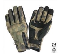 BYCITY ICELAND SOFTSHELL CAMOUFLAGE GUANTE INVIERNO HOMOLOGADO - Color: VERDE, Talla: Talla 2XL