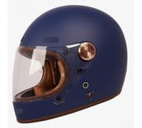By City Casco Roadster III Matt Blue , Fibra de Vidrio, Interior Desmontable (M)