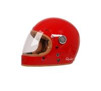 By City Casco Roadster III Red, Integral de Fibra de Vidrio, Interior Desmontable (S)