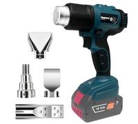 bycpower - Soplador de aire caliente para batería de sistema Bosch Professional de 18 V, 1022 ℉, pistola de calor de calentamiento rápido para soldar tubos termorretráctiles, electrónica, resina,