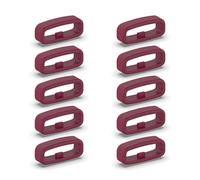 Bydezcon Retenedor de correa de repuesto para reloj inteligente, cierre de silicona de 18 mm, 20 mm, 22 mm, 10 unidades