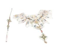 Bydezcon Vestidos Vintage Collar Falso Desmontable Bufanda De Cuello Chino Bordado Patchwork Collar