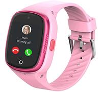BYDPBS Reloj Inteligente Impermeable para Niños con GPS 4G/WiFi. con Whatsapp Video Call Chat SOS. Compatible con Android E iOS para Reloj Boys Girls,Rosado