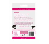 Bye Bra Open Back Bra Adapter Black and White 3uds