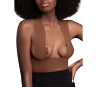 BYE-BRA - BODY CINTA 5 M X 6.5 CM + 3 PARES DE PEZONERAS MARRON