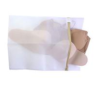 Bye Bra Bolsa De Lavado De Sujetadores, Bolsa De Lavado para Sujetadores, Bolsa De Lavandería, Cierre De Cremallera, Durable, Reutilizable, Alta Protección, Blanco, Talla Única
