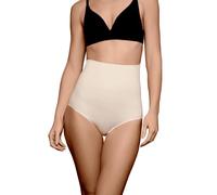 Bye Bra Bragas Acolchadas, Cintura Alta, Transpirable, Levanta Cola, Lencería Moldeadora para Mujer, Beige, Tallas: S, M, L (S)