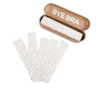 Bye Bra Cinta De Vestir, Cinta De Moda, Cinta Adhesiva Transparente, Cinta De Doble Cara Con Estuche Compacto Rosa, Talla Única, Paquete De 30