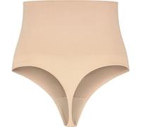 Bye Bra Tanga faja sin costuras cintura alta moldeador de cuerpo Beige Talla S