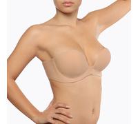 BYE-BRA Gala Sujetador Copa A Beige - Sujetador Invisible Con Ajuste Perfecto Para Comodidad Diaria