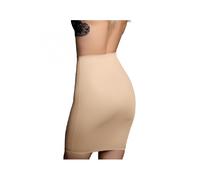 Bye Bra Falda Invisible, Forro de Falda Moldeador a la Cintura, Control Ligero del Vientre, Ropa Moldeadora sin Costuras, Ropa Interior Adelgazante, Nude y Negro, S-XL.