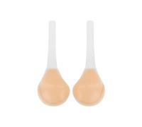 Bye Bra Silicón Sujetador Adhesivo, Levantadores de silicón para Esculpir, Efecto Escote Push-up para Bustos más Grandes, Escote en la Espalda, Reusable, sostén Adhesivo Pull up, Nude, tamaños: C-H