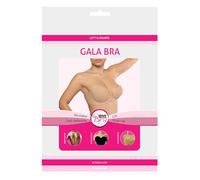 BYE-BRA Sujetador Gala Copa C Beige - Diseño Ergonómico Sin Tirantes Para Comodidad Diaria