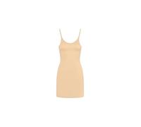 Bye Bra Vestido Lencero Invisible, Vestido Moldeador, Ropa Interior para Mujer, Faja Moldeadora para Mujer, Control De Barriga Ligero, Correas Ajustables, Beige/Marrón/Negro, S-XXL
