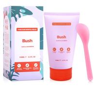 Bye Bye Bush Crema Depilatoria Hombre Mujer, Crema Depilatoria Corporal con Aplicador De Espátula, 150ml, Íntima Rápida e Indolora para Las Piernas de la Cara Axilas (One Size, B)