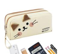 Byeaon Cute Pencil Bag, Pencil Organizer Pouch, Portable Pencil Case, Portable Pencil Case, Zipper Pencil Pouch, Stationery Organizer For Primary Schools and Kindergarten For Pencil, Ruler