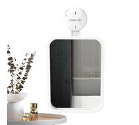 Byeaon Fogless Shower Mirrors | Bathroom Grooming Mirrors | Fogless Shaving Mirrors | Home Shower Accessories | Shaving Mirrors Suction | Bathroom Mirrors Suction for Home, Bathrooms