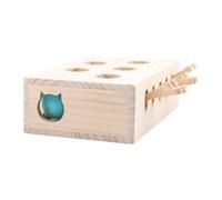 Byeaon Interactive Cat Toys | Indoor Cats Games | Wood Cat Scratcher | Pet Catching Game | Indoor Pet Entertainment | Interactive Pets Toy | Cat Activity Toys for Most Indoor Cats
