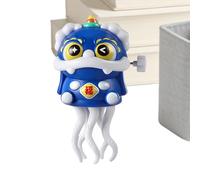 Byeaon Juguete Bailarín De Cuerda | Juguete Educativo A Cuerda De Danza del León | Figura Interactiva Que Baila Y Gatea | para Hogar Sala Dormitorio Cuarto De Juegos Guardería Jardín De Infancia